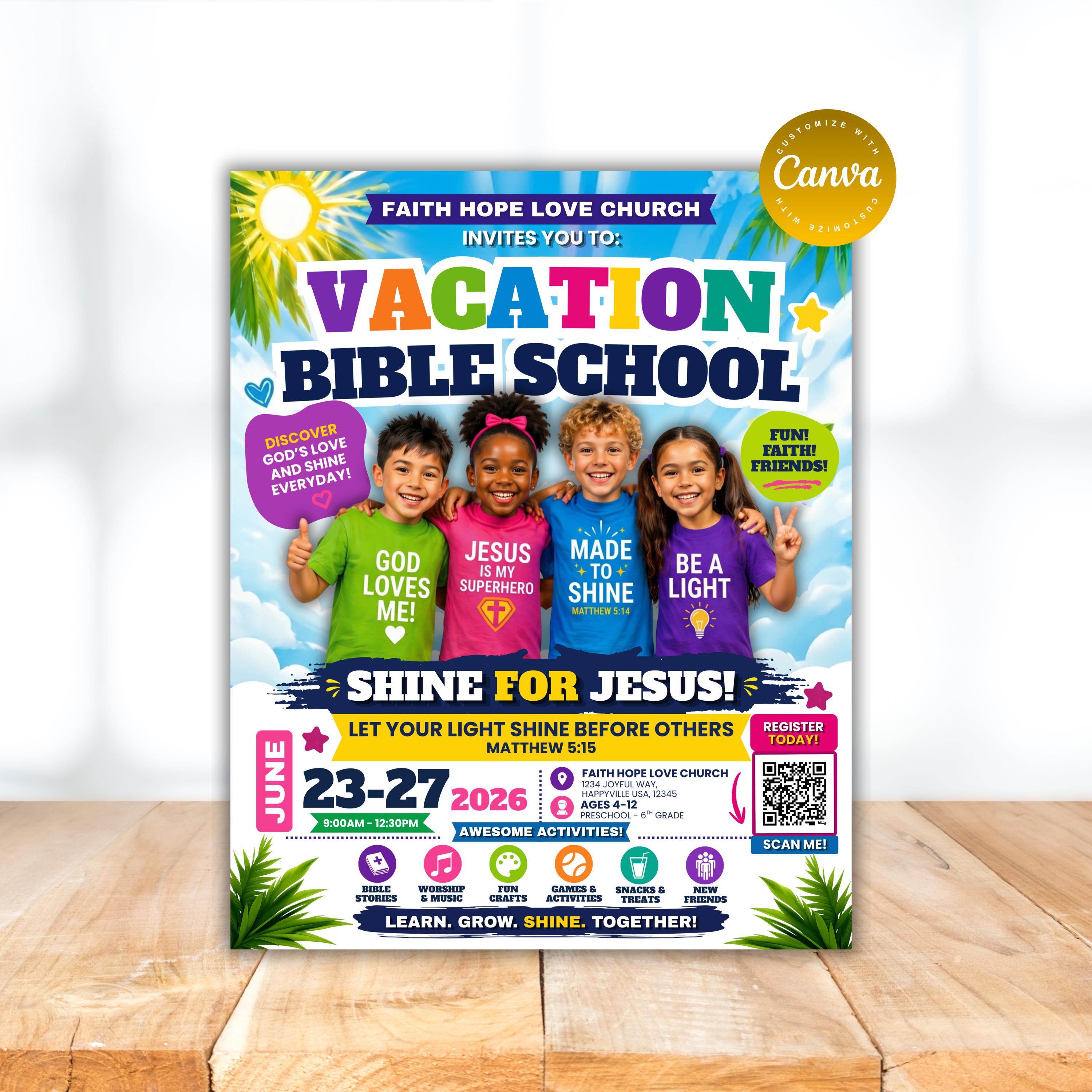 Image 3 for Vbs Flyer Template