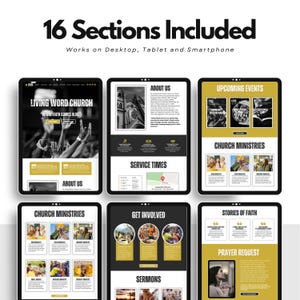 Church Website Template Canva, Modern Church Website "Live streaming", Church Landing Page, Christian Website Template Canva, Non Profit

Church Website Template Canva
Church Website Design
Modern Church Website Template
Modern Church 
Church Website Live Streaming
Church Landing Page
Christian Website Template
Catholic Website Template
Christian Church Website
Catholic Church Website
religious website template
Church Branding
non profit website template