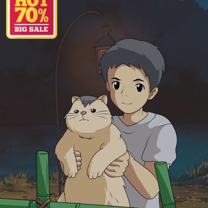 Valentine Gift| Anime Ghibli Couple, Anime Cartoon Portrait, Cartoon Portrait, Anniversary Gift, Valentines Couple Portrait, Family Portrait