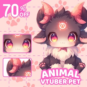 Custom Vtuber Pet | Animal Vtuber, Animal Vtuber Pet, Mascot, Vtuber, L2d, Vtuber Pet, Vtuber Mascot, Animal Pet, Anime Pet