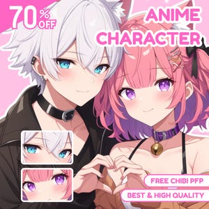 Custom Anime Illustration | Anime Illustration, Anime for Pfp, Anime Portrait, Anime Style,Original Anime Art, OC, Avatar, Fanart
