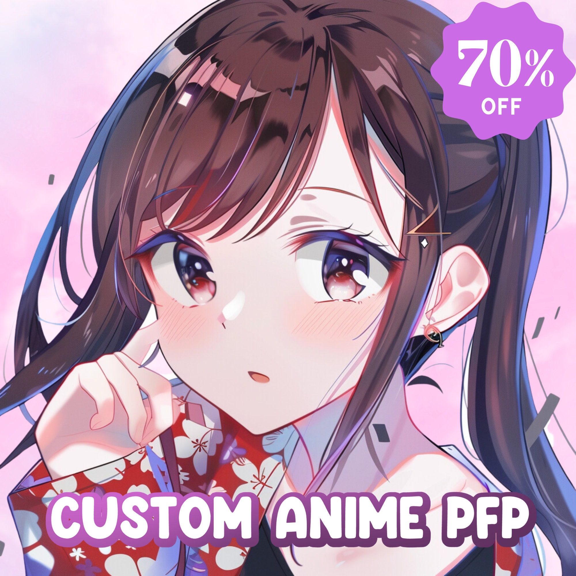 Custom Pfp Anime Anime Commission, Anime Illustrations, Anime Portrait ...