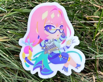 Zenless Zone Zero - Yanagi Matte Sticker