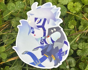Zenless Zone Zero - Lycaon Matte Sticker