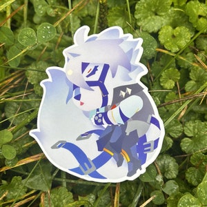 Zenless Zone Zero - Lycaon Matte Sticker