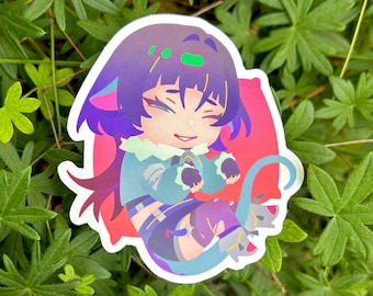 Zenless Zone Zero - Jane Doe Holo Matte Sticker
