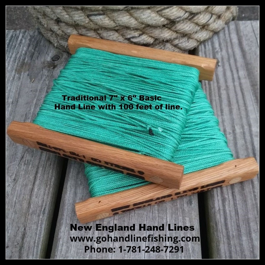 Fishing Hand Line Drop Line Great for Blue Crabs Flounder Mackerel Cod Bass  Pike Muskee and Any Other Fish -  Canada