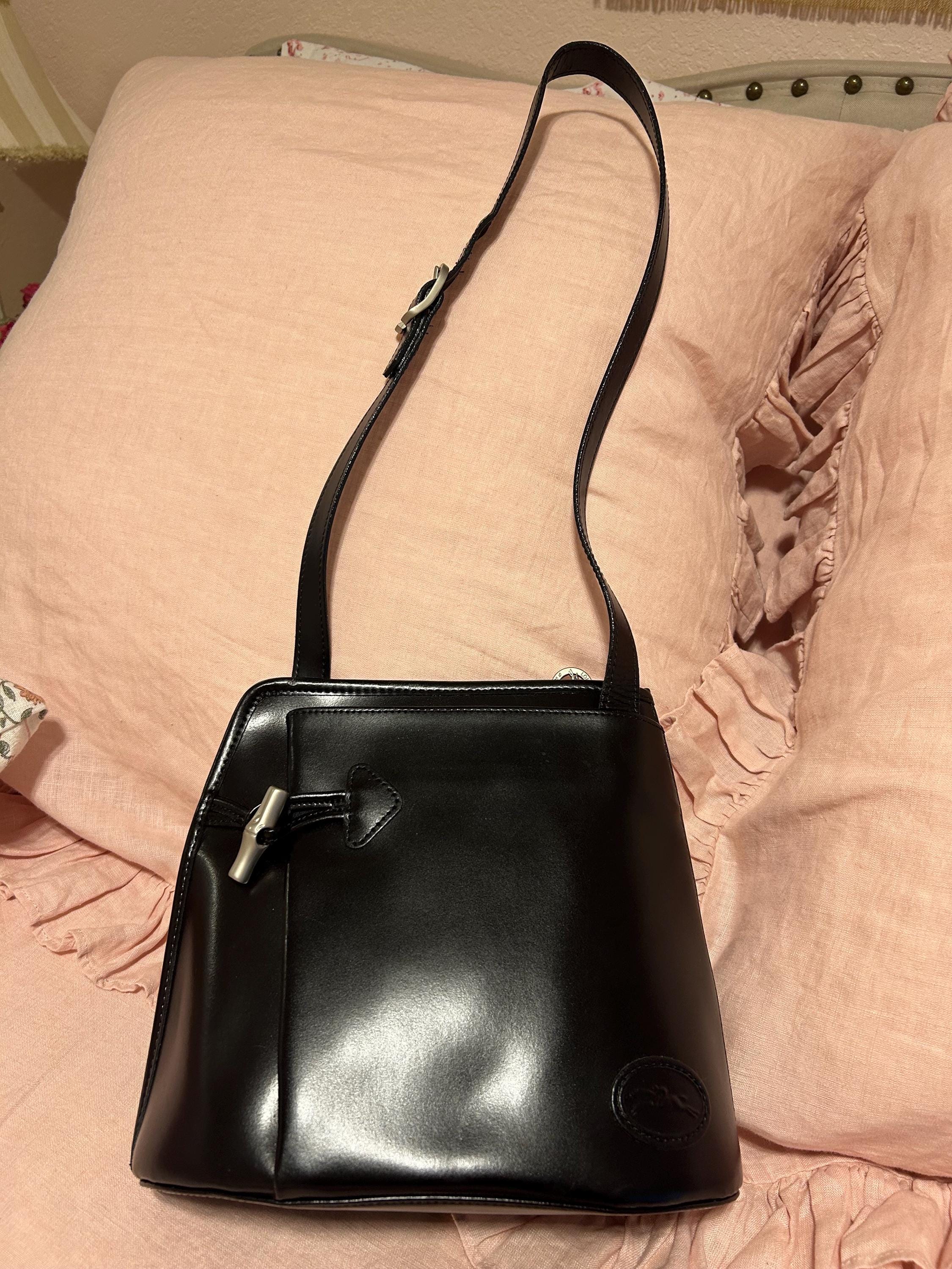 Longchamp Paris Leather Backpack Shoulder Bag Purse Designer France Black Le Pliage Xtra S Shoulder bag Black - Leather | Longchamp US main image 2