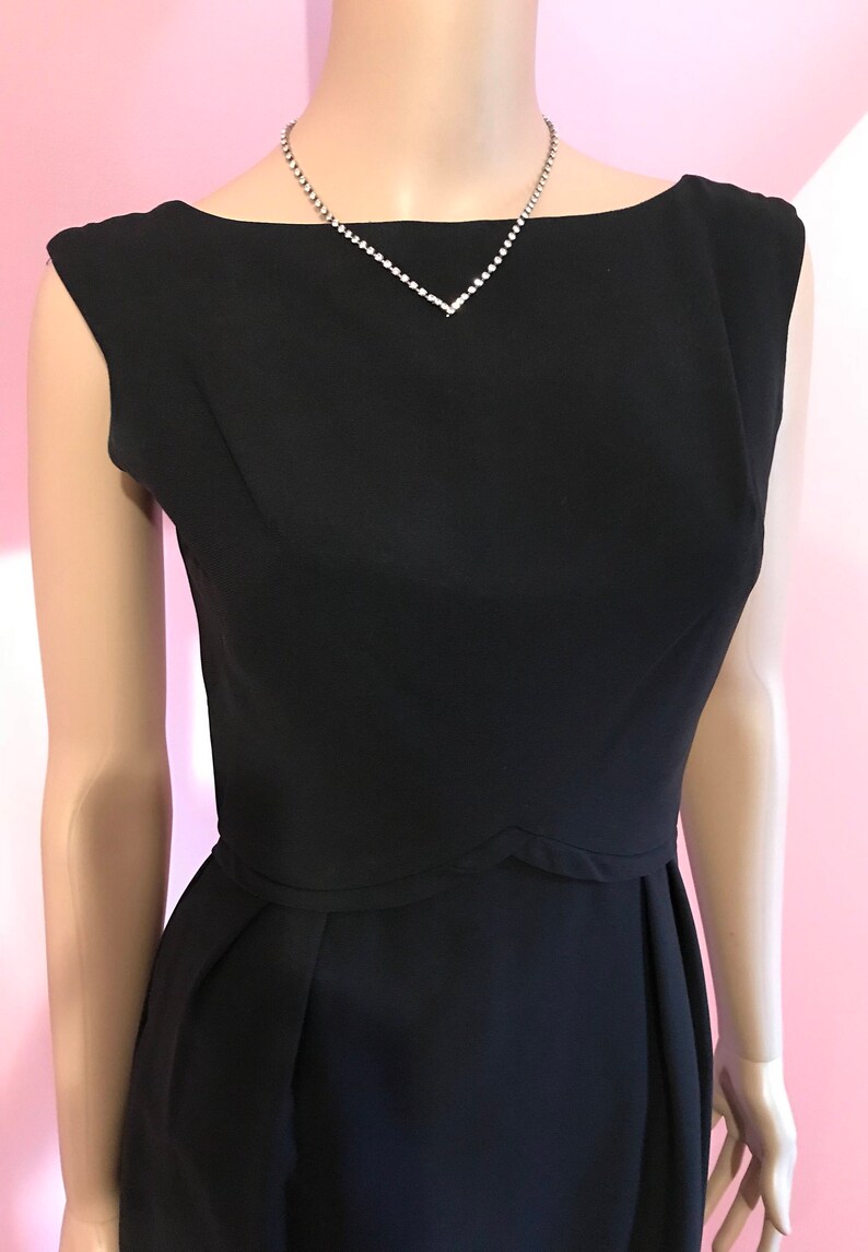 Vintage 1960s Dress.60s Dress.classic 60s Little Black Dress. - Etsy