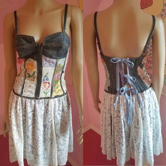 Bohemian. Dress. Festival Dress. Embellished Dres… - image 1