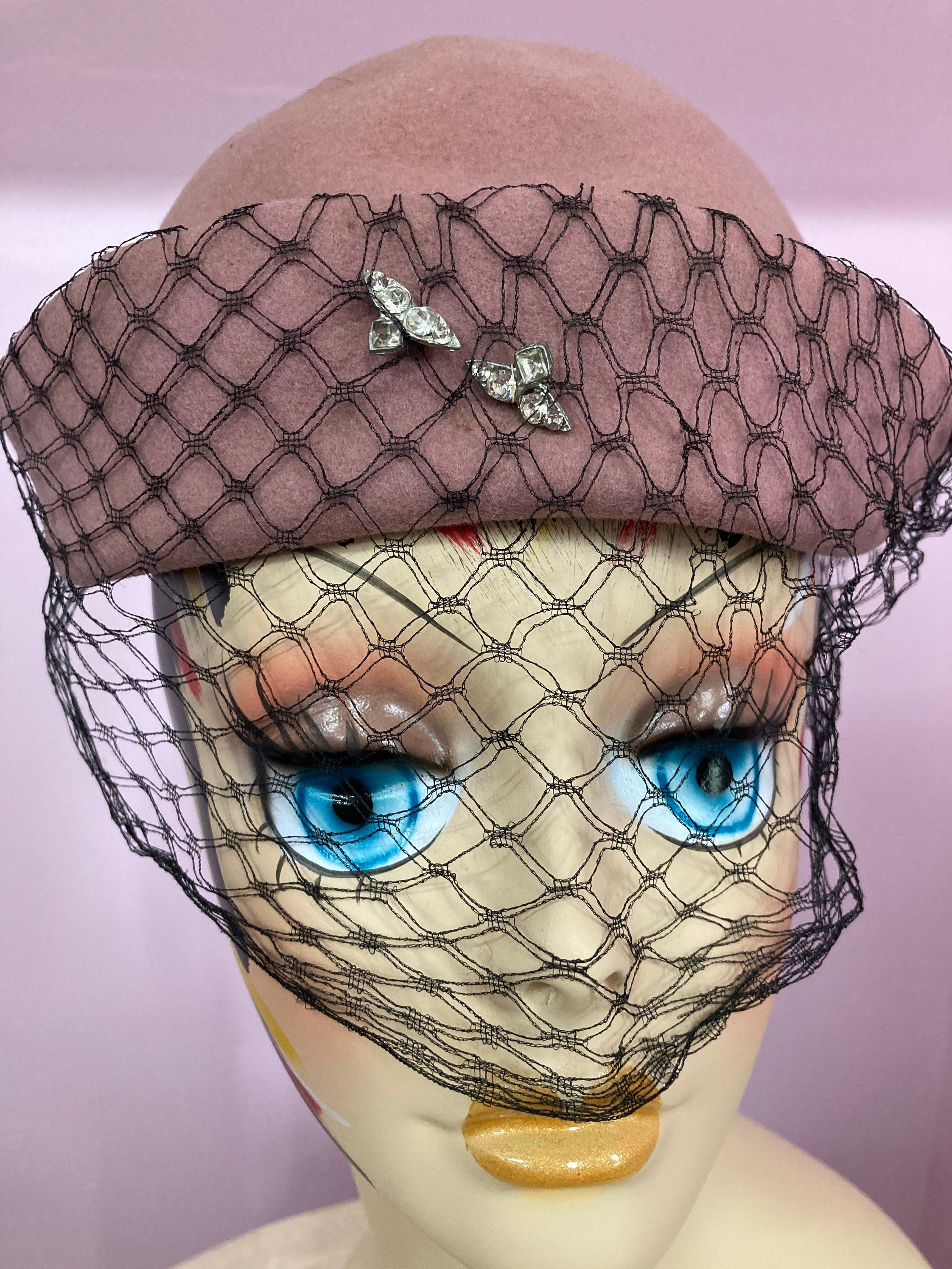 1900’s glenuver wool vintage hat Glenover Hat - Etsy main image 2