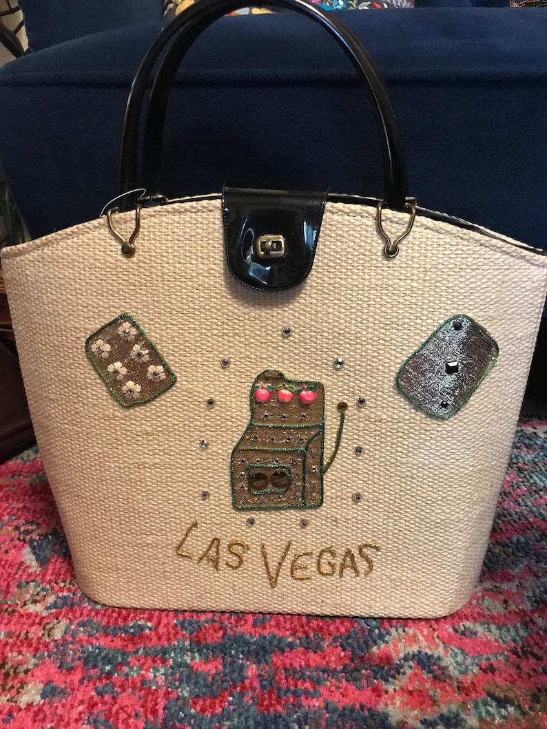 Vintage 60s Las Vegas Purse.vlv Purse. 1960s Las Vegas Novelty Etsy
