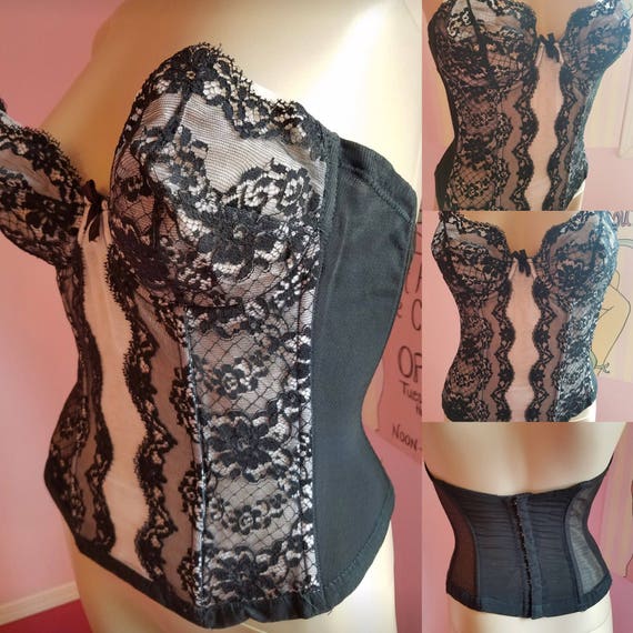 Vintage 1950s Bustier.1950s Bra.Vintage 50s Bra.Ho