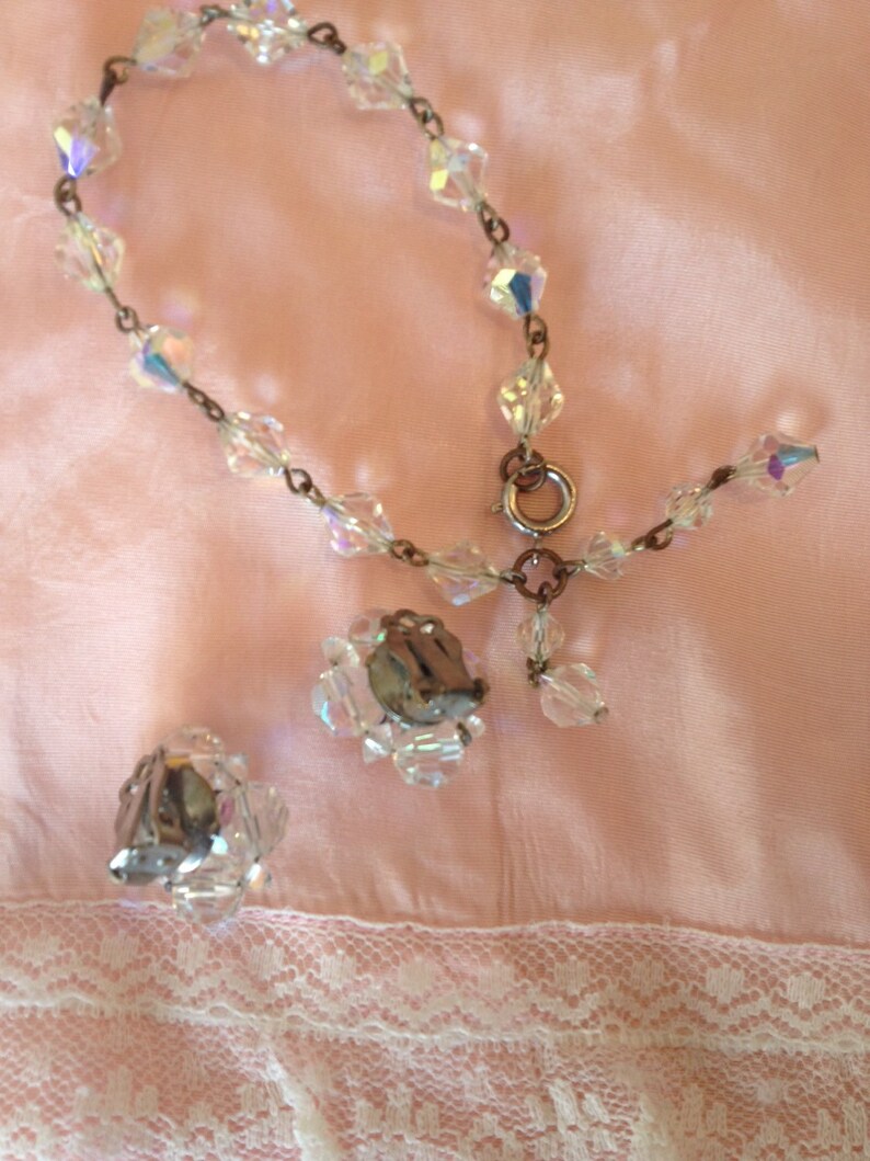 50s/60s Earring and Bracelet Set