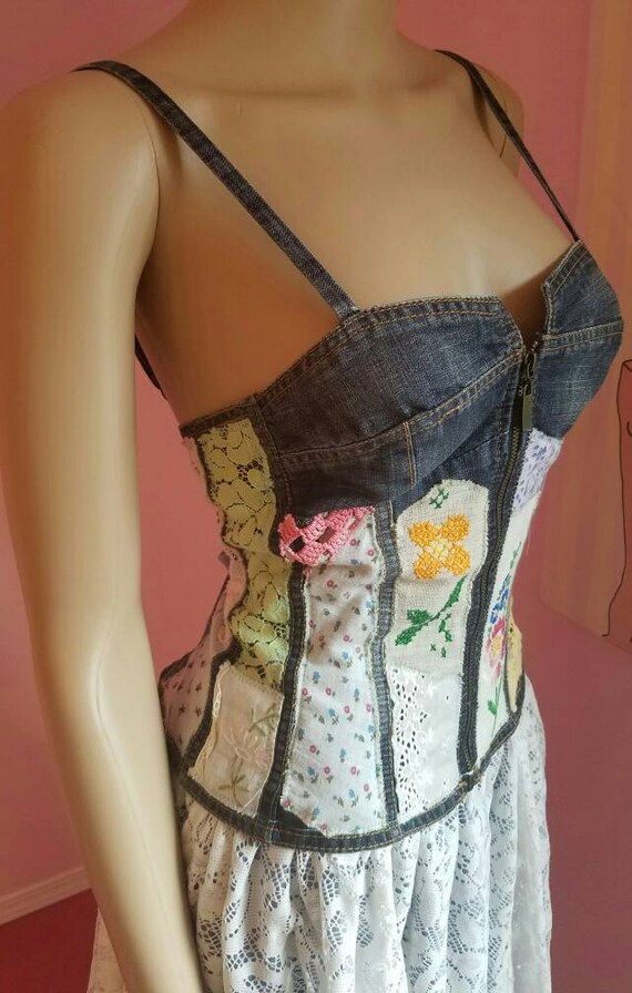 Bohemian. Dress. Festival Dress. Embellished Dres… - image 4