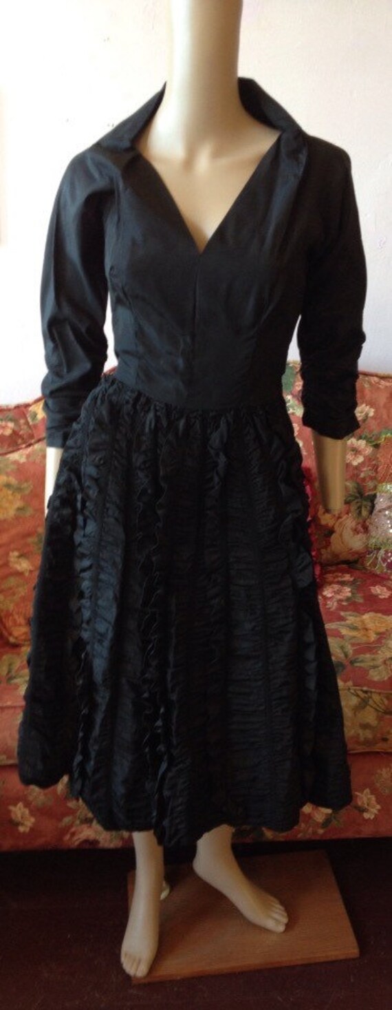 Vintage 1950s Dress. 1950s Ceil Chapman Dress.50s… - image 2