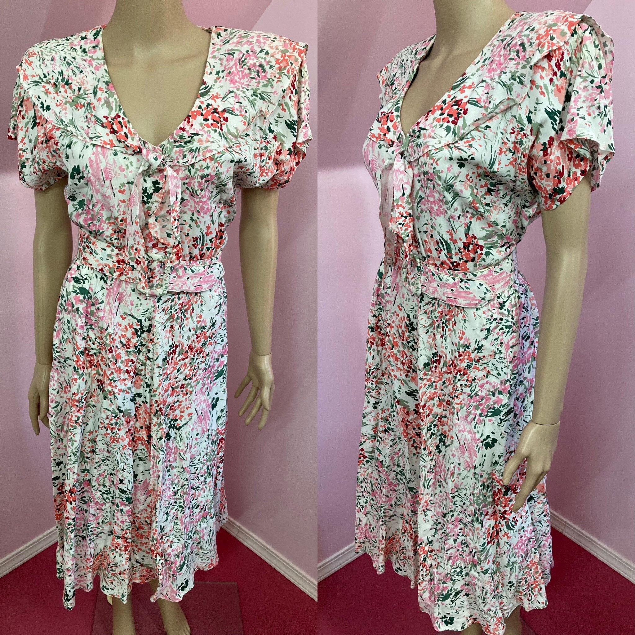 Vestido 80 s 90 s - Etsy México Vestido 80 s 90 s - Etsy México