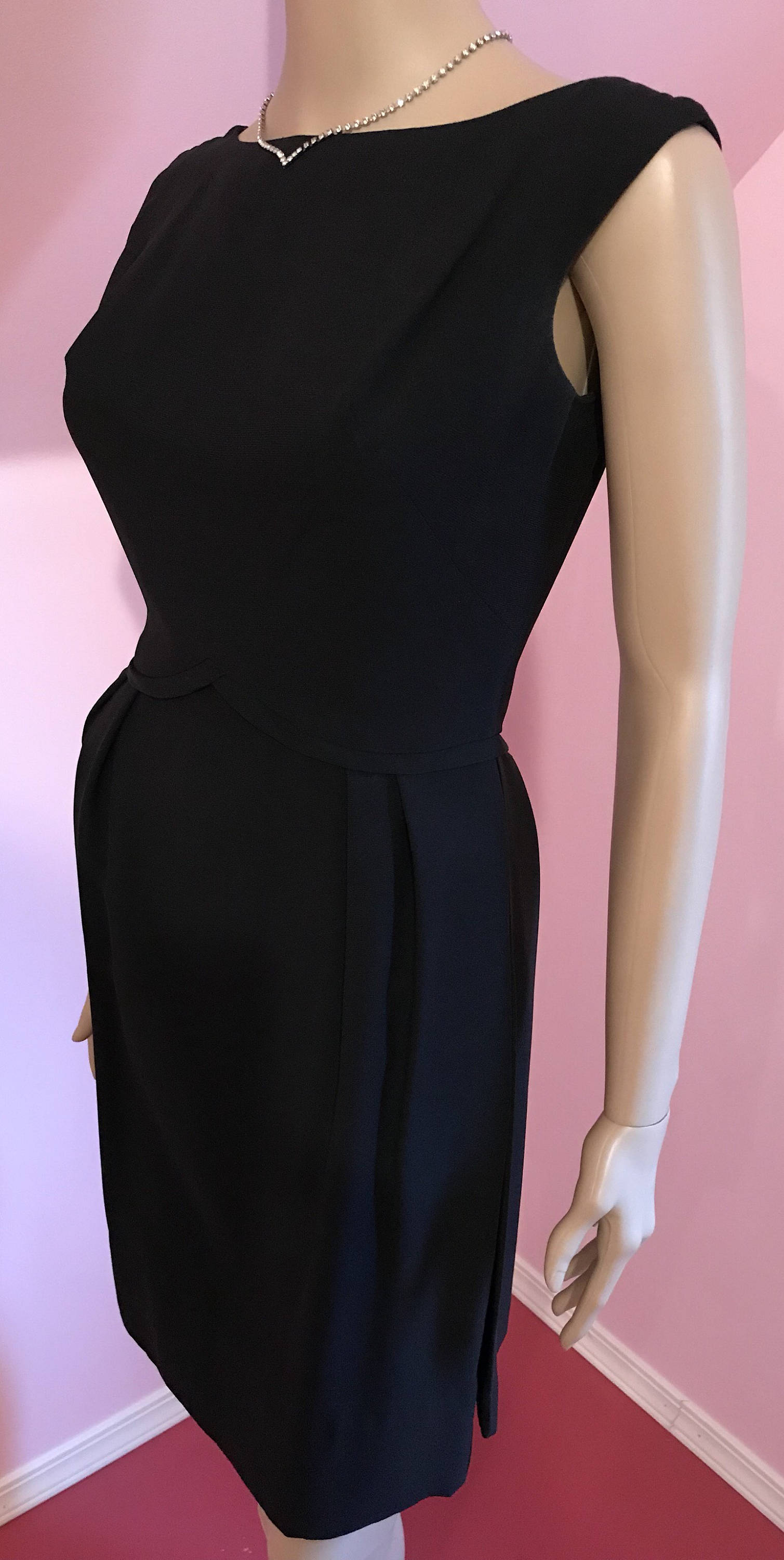 Vintage 1960s Dress.60s Dress.Classic 60s Little Black Dress. | Etsy
