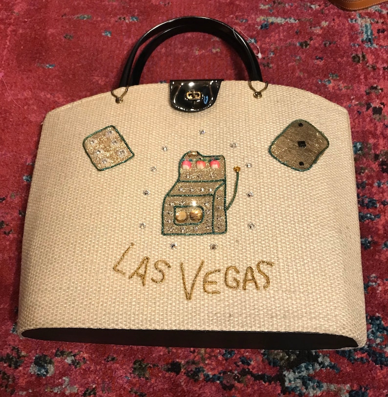 Vintage 60s Las Vegas Purse.vlv Purse. 1960s Las Vegas Novelty Etsy
