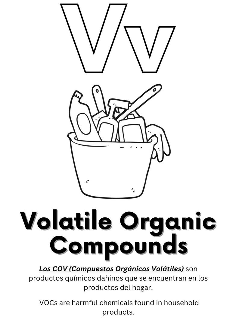 Volatile Letters Nasa-inspired Alphabet Coloring Book for Kids | Learn About Air, Space ...