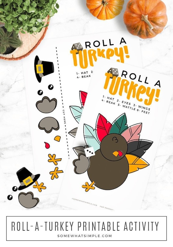 Roll A Turkey Dice Game