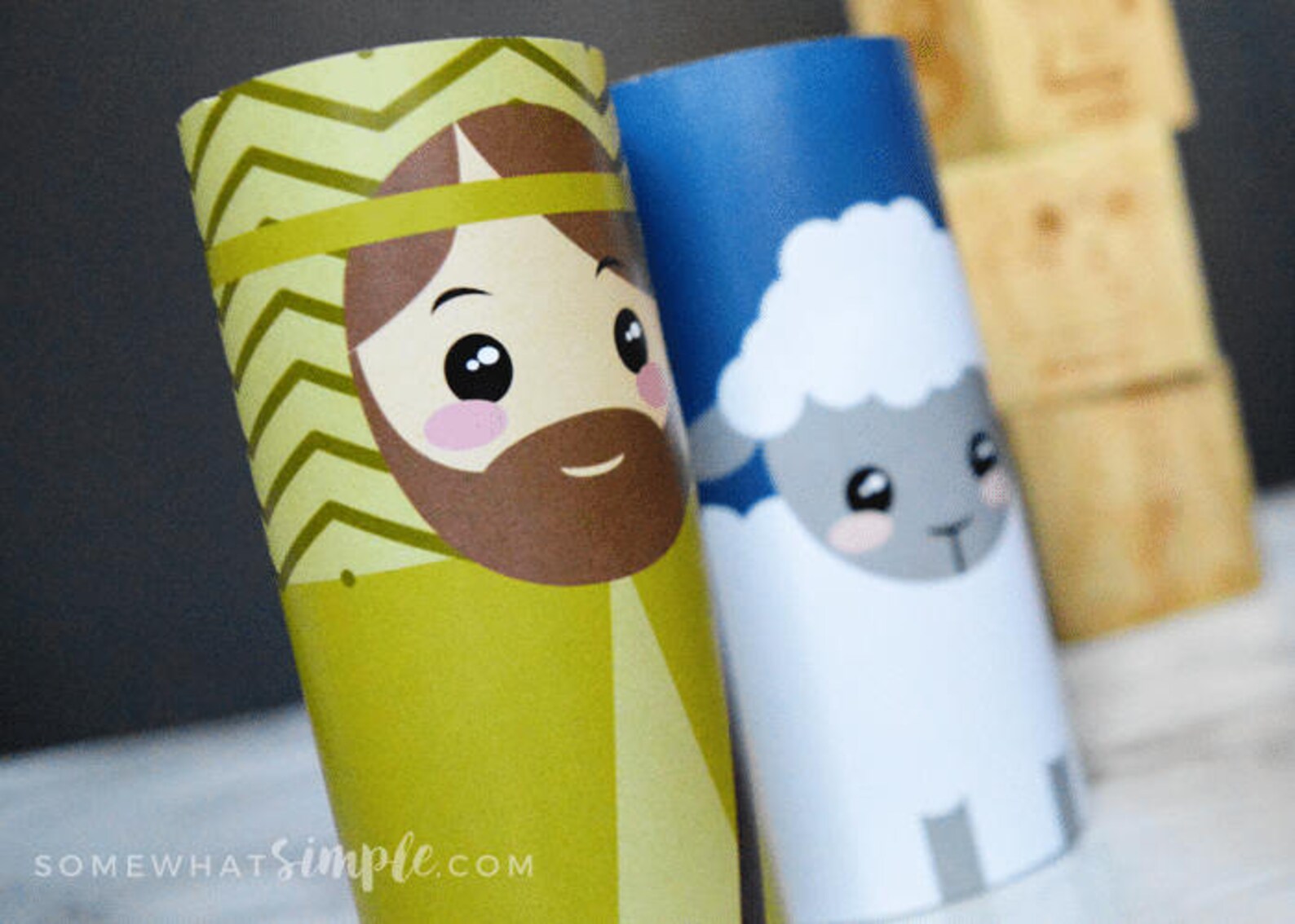 Toilet Paper Roll Nativity Etsy