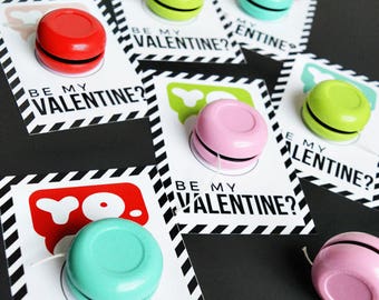 Yo Yo Valentine Cards