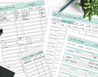 Budget Planner Printable