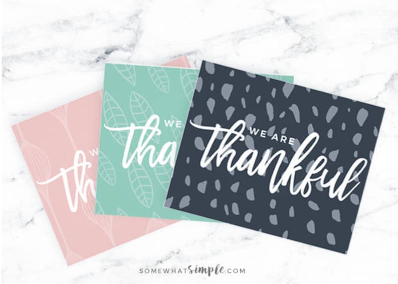Thankful Jar Printables - Etsy