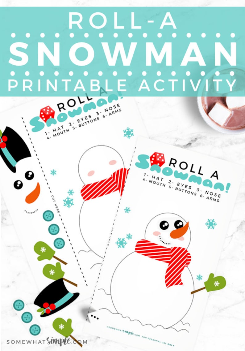 Roll A Snowman | Etsy