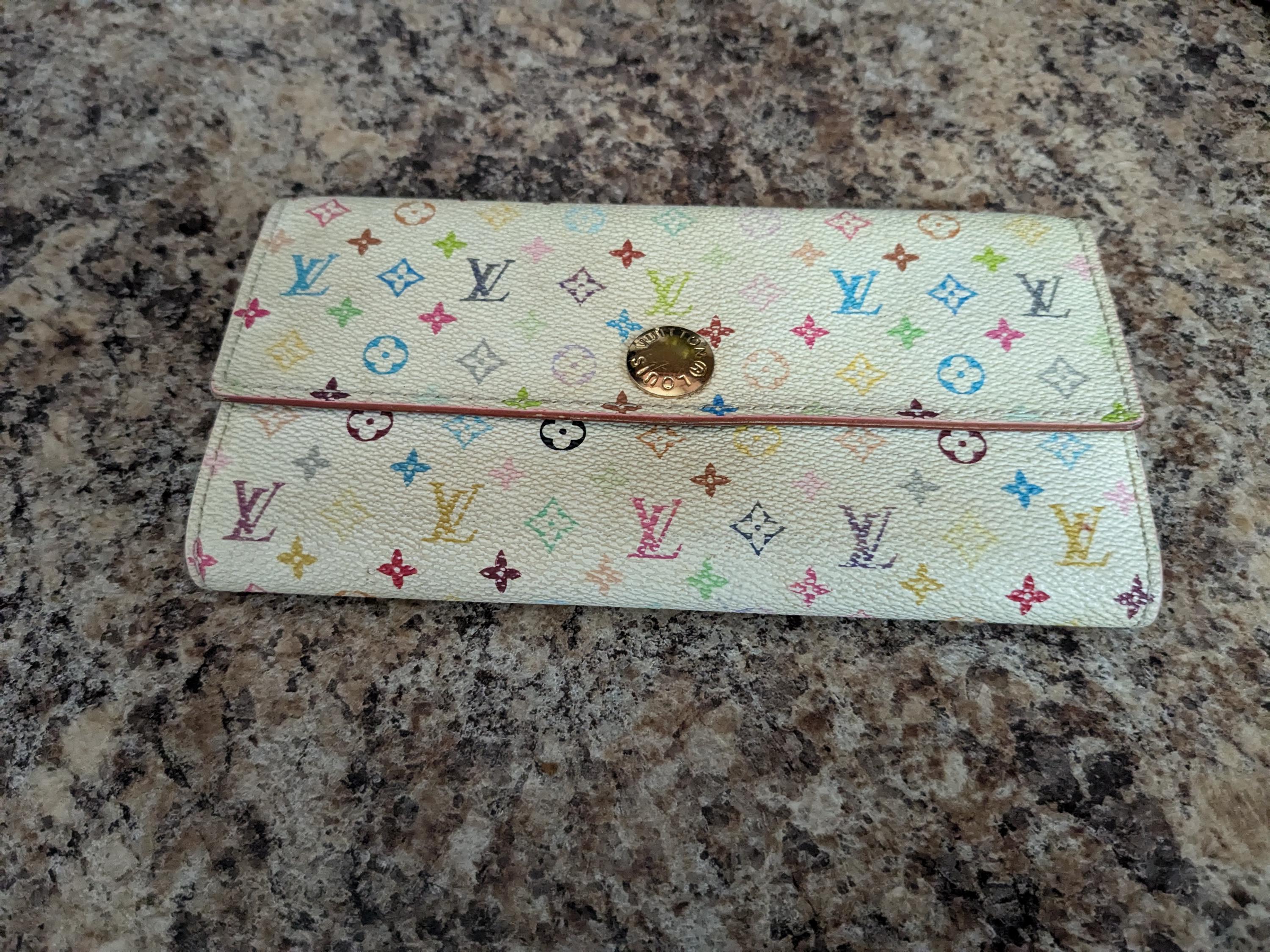 LOUIS VUITTON カラフル ハンカチ LOUIS VUITTON カラフル ハンカチ NEW LOUIS VUITTON White