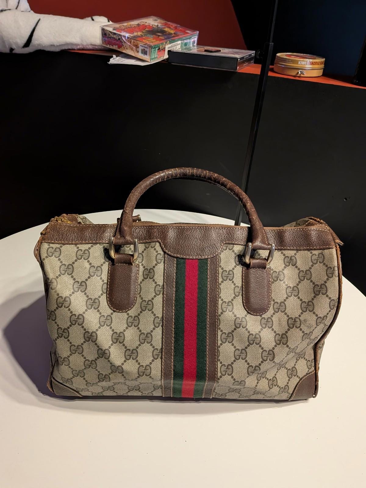 Gucci Vintage Boston - Etsy
