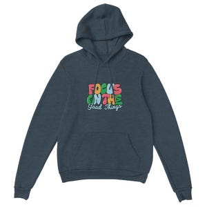 Vibrant Sweatshirt Motivational Slogan Graphic Hoodie