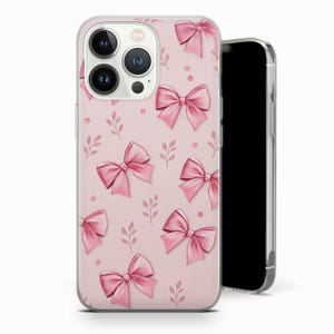 Coquette Esthetic Telefoon Geval Leuke Cover voor Samsung Galaxy S24 S23 FE S22 Pro S21 Ultra A55 A35 Pixel 9 8A 7 ProA05 iPhone 15 14 13 12 Pro