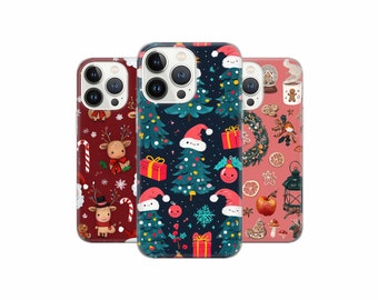 Christmas Holiday Phone Case, Festive Xmas Designs