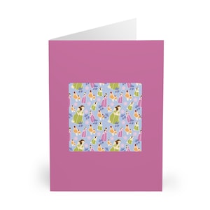 Cartes de voeux d'anniversaire de maman, cadeau de fête des mères pour maman, motif floral (paquet de 5)