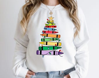 Christmas Teacher Sweatshirt, Christmas Gift For Teacher, Teaching Tee, Teachers Day,  Teachers Life Shirt, Teacher Life, Christmas Sweater