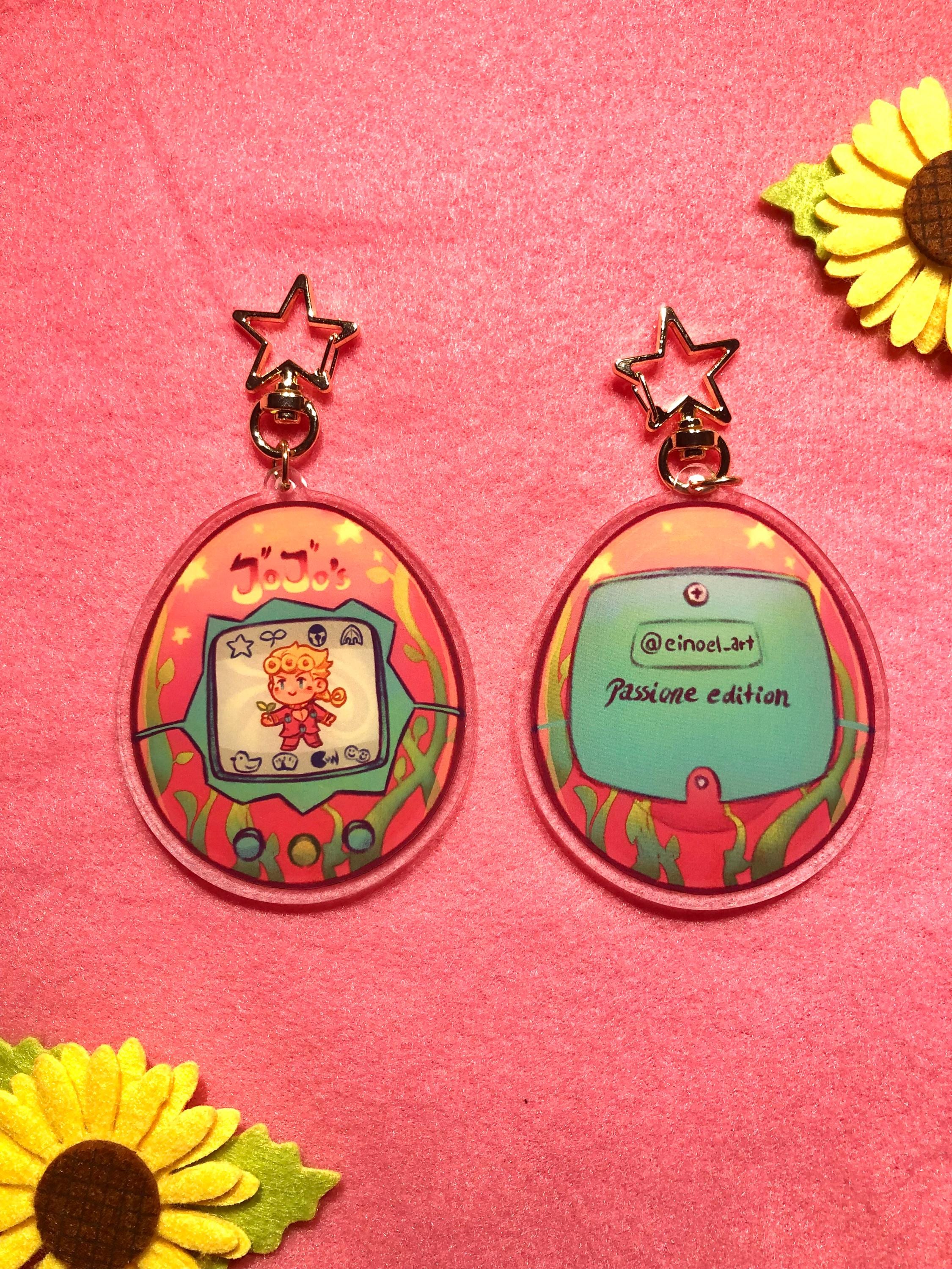 Jojo's Tamagotchi Keychain |part 5 - Etsy