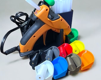 Mini organiseur portable pour pistolet à colle - Le compagnon de fabrication ultime !