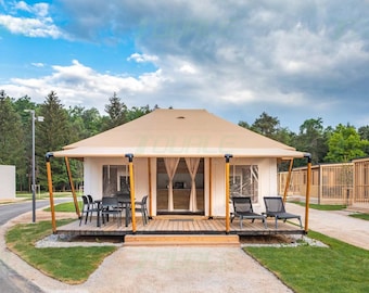 Cabana Model Safari Tent Glamping Vacation Yurt