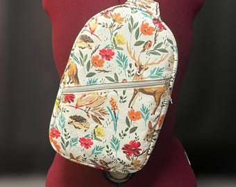 Handmade Woodland Crossbody/Sling Bag