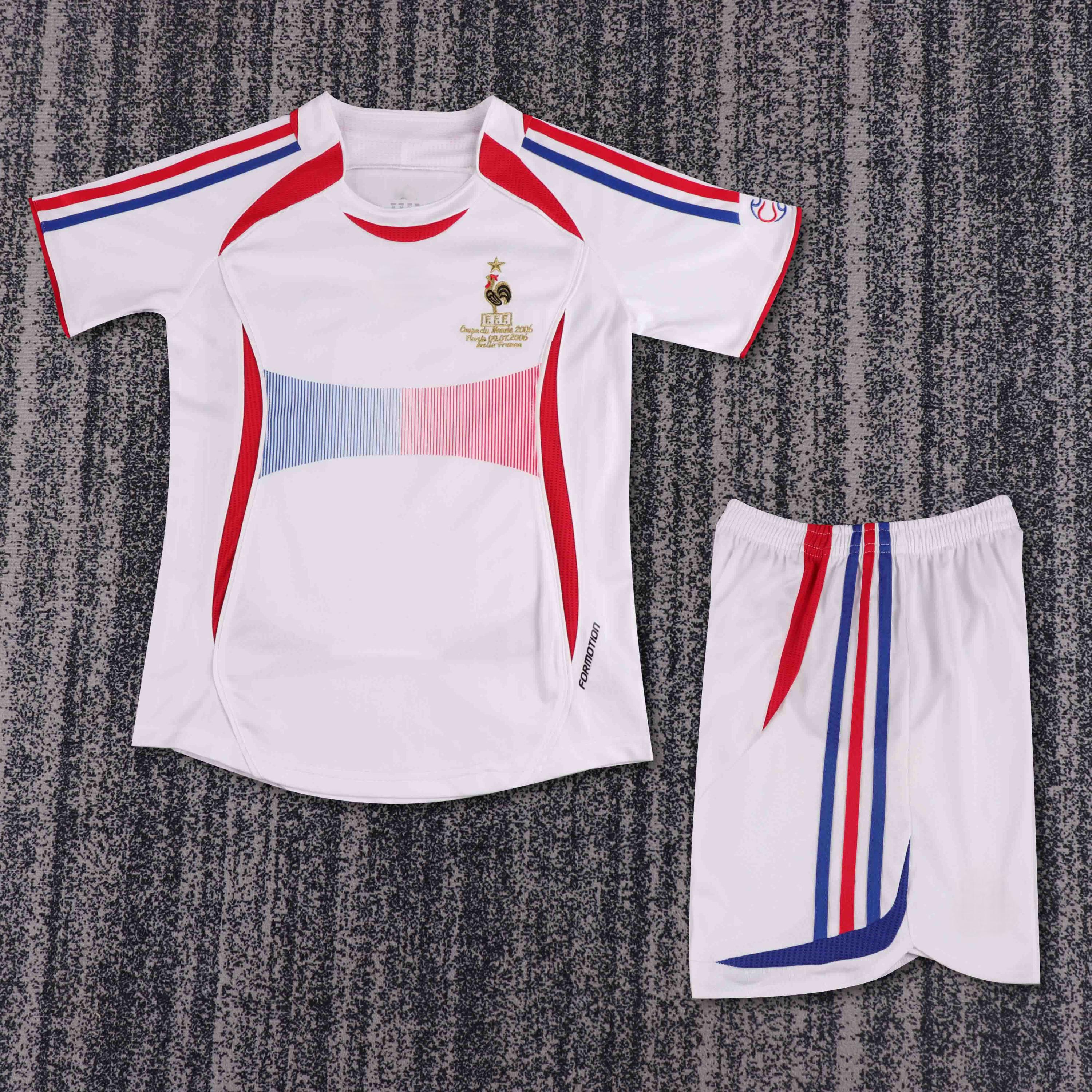 France 2006 Away Jersey – Zidane's Last Dance – Vintage World Cup