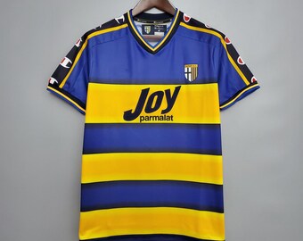 【VINTAGE】新品未使用　パルマ 2001-02 ホーム　Lサイズ　タグ付 ヴィンテージ パルマ カルチョ ジャージ 2001/02: レトロ イタリアン