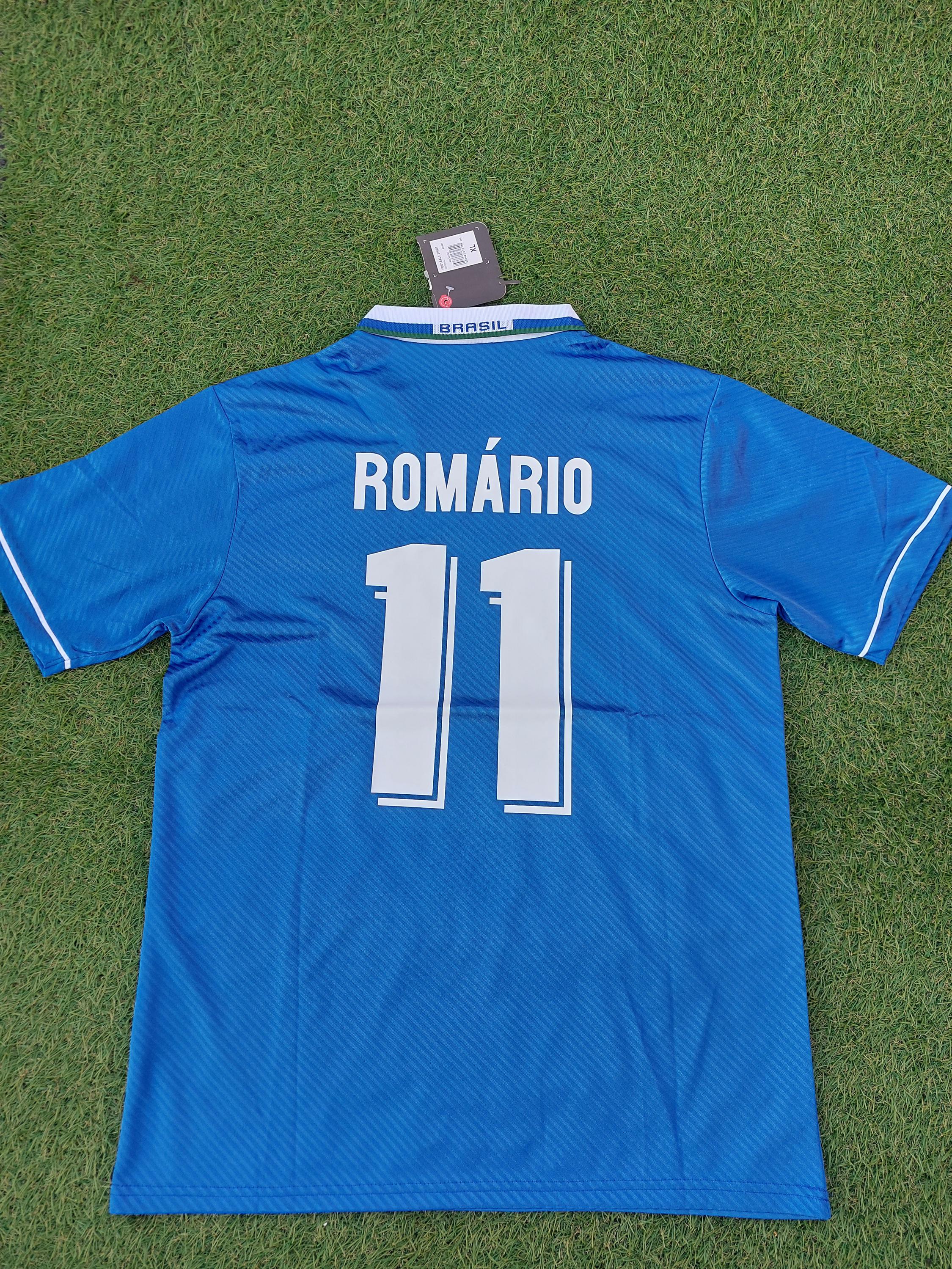 Vintage Brazil 1996 Away Jersey – Rare Retro Blue Football Shirt