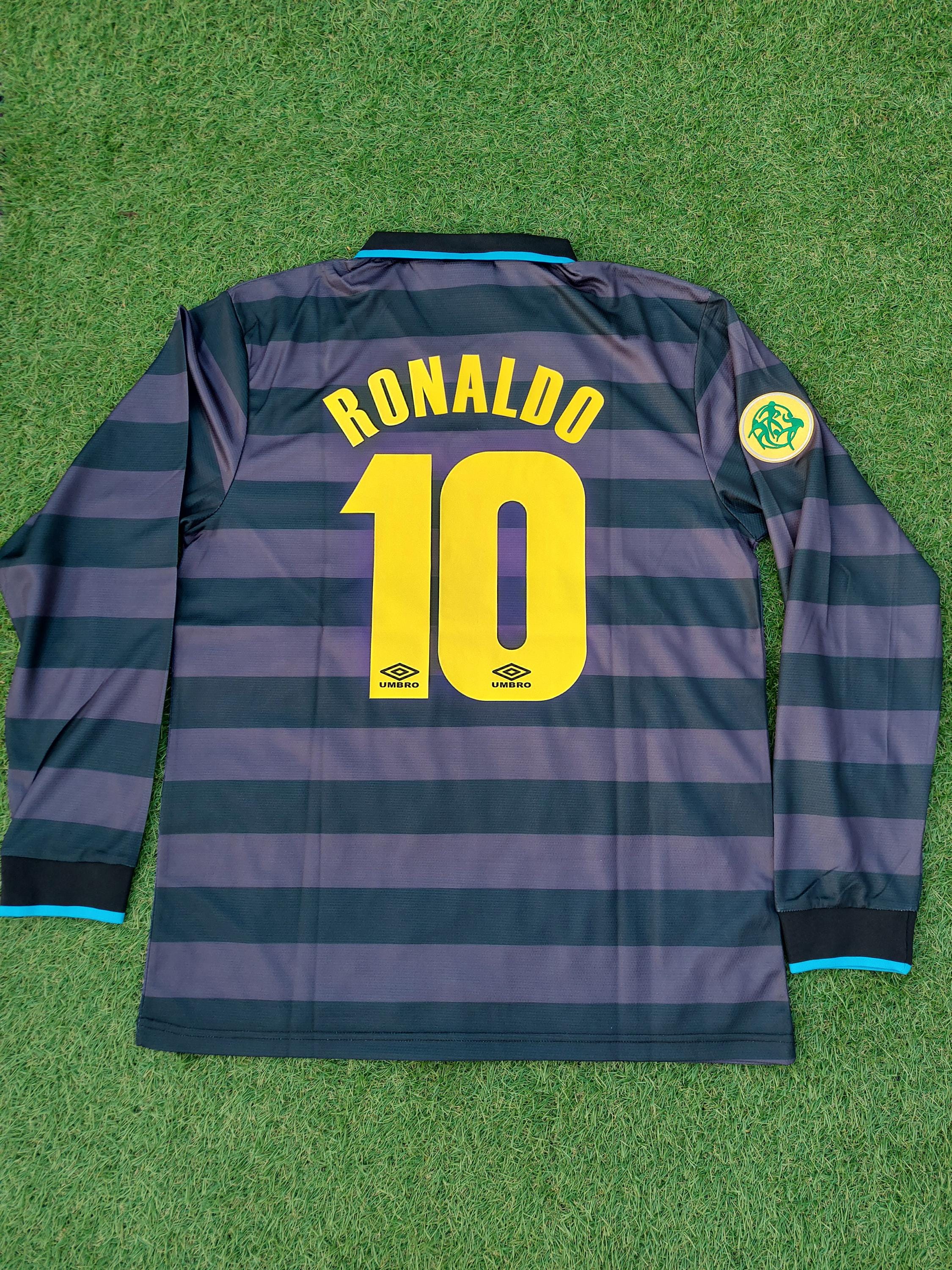 Inter Milan 1997/98 Third Jersey Long Sleeve | Retro Ronaldo