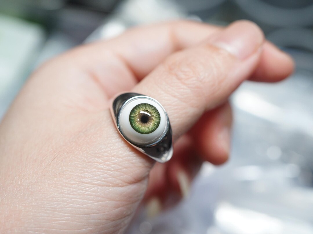 Custom Eye Ring Sterling Silver Jewelry - Etsy