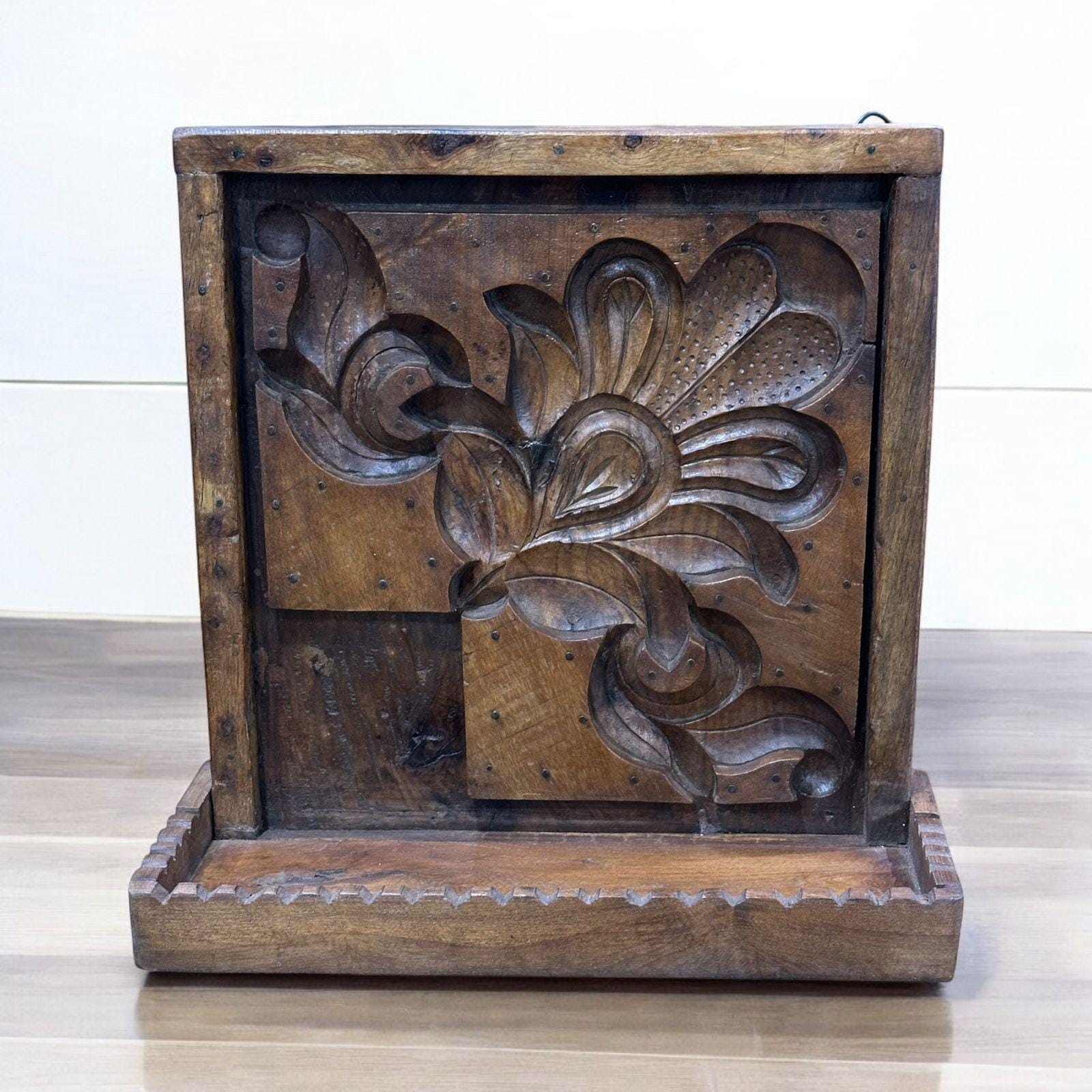 ◯ビンテージ　ウォールシェルフ◯ 古家具　雑貨　アンティーク　チーク　棚 il_1080xN.6991662625_idyf.jpg