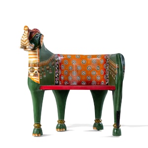 Handgemaakte houten olifantenstoel, Maharaja Hathi-stoel, Cougar-stoel, Indiase stoel met accent in de vorm van een dier, Dierenstoel