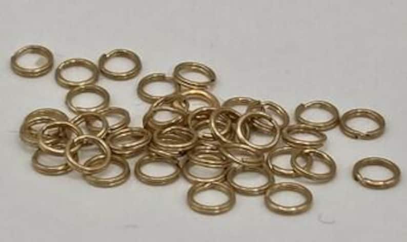 Spring Rings Fillers Sterling Silver, 14k Gold Fill Jump Rings – Spring & Split Ring Set - Etsy