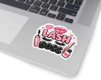 Adesivi Lash Boss / Pinzette per ciglia e mascara Smalto per unghie Adesivo fustellato